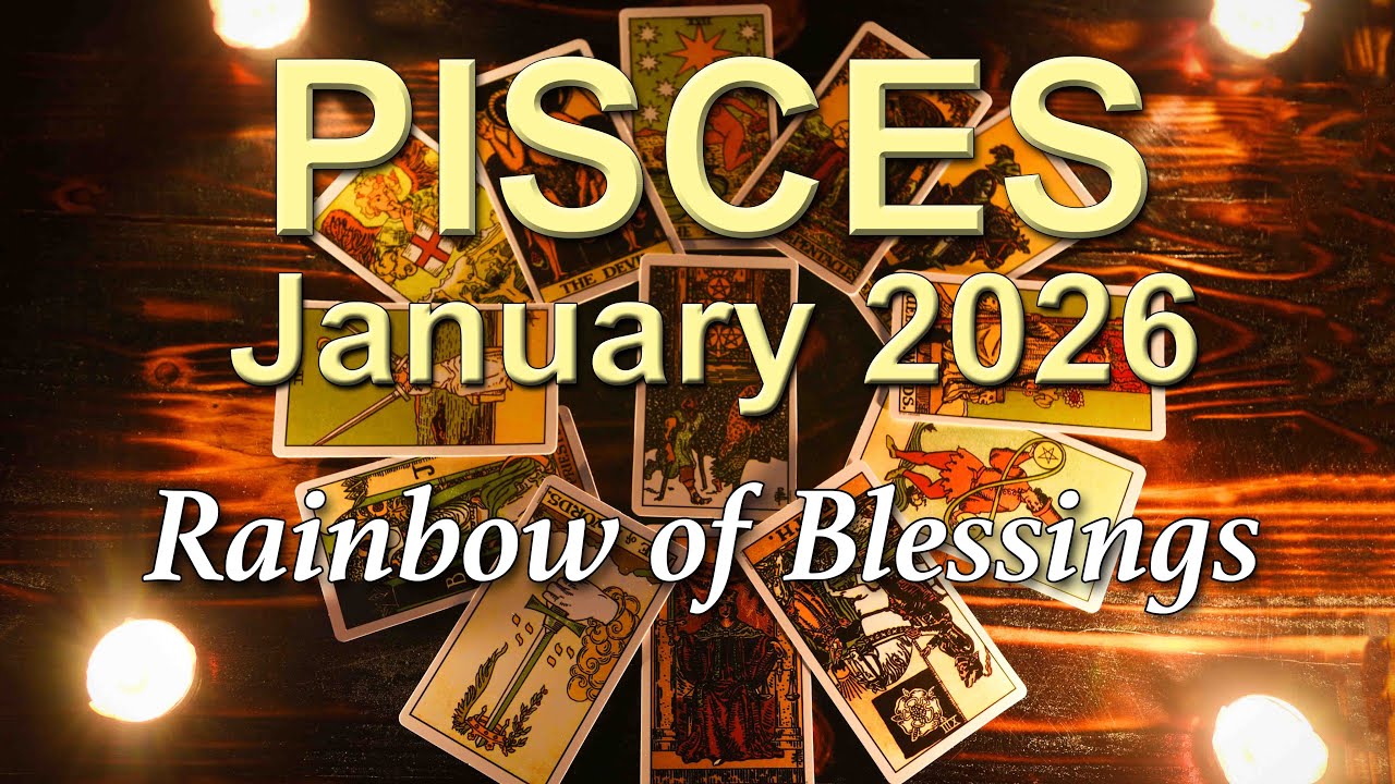 PISCES January 2026 Tarot Reading | Intuitive Spiritual Guidance | A DEFINING Month Ahead ✨