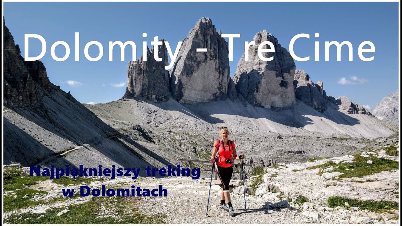 Dolomity - Tre Cime Lavaredo. 