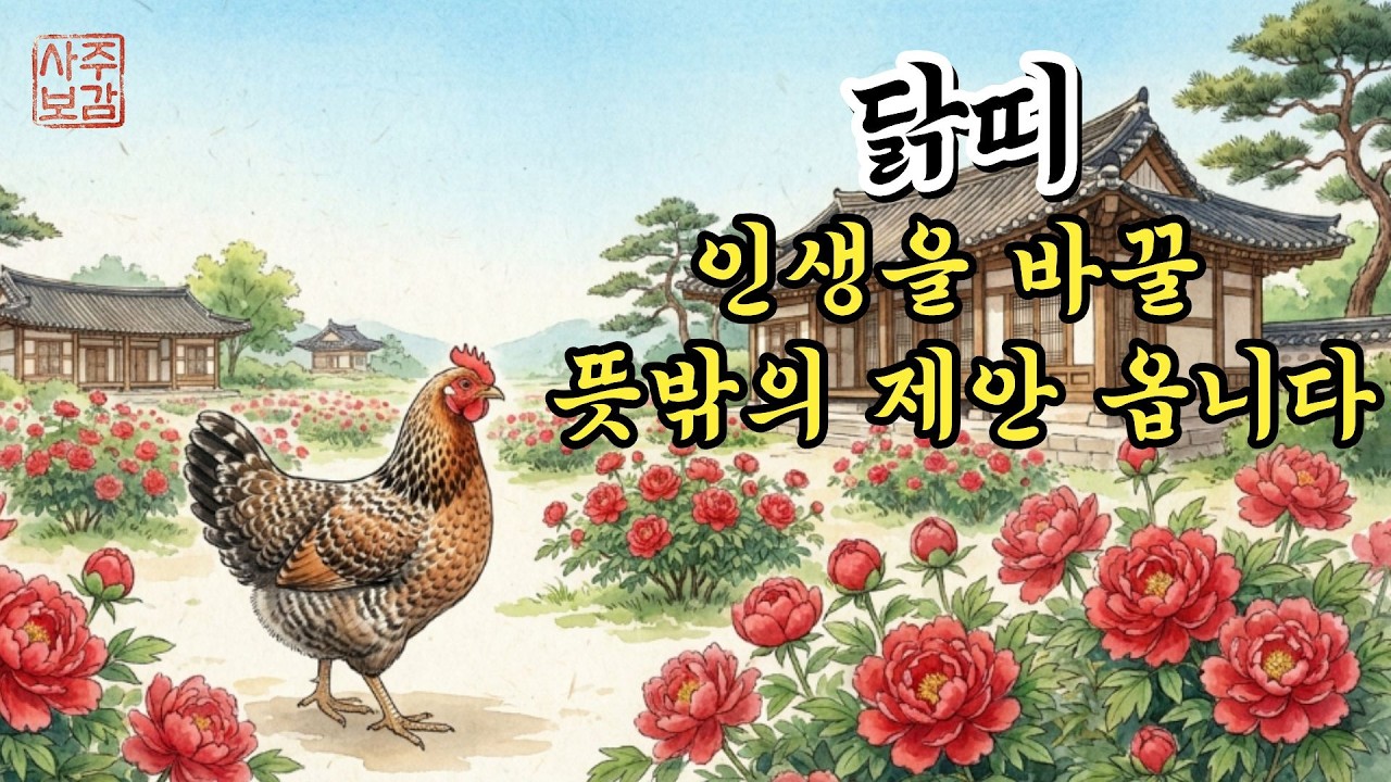 닭띠 4월 운세 🐓, 진유합금의 봄, 닫혀 있던 재물의 문이 열립니다 || (45년&middot;57년&middot;69년&middot;81년&middot;93년생 필수시청) #사주보감 #닭띠 #닭띠운세 #4월운세
