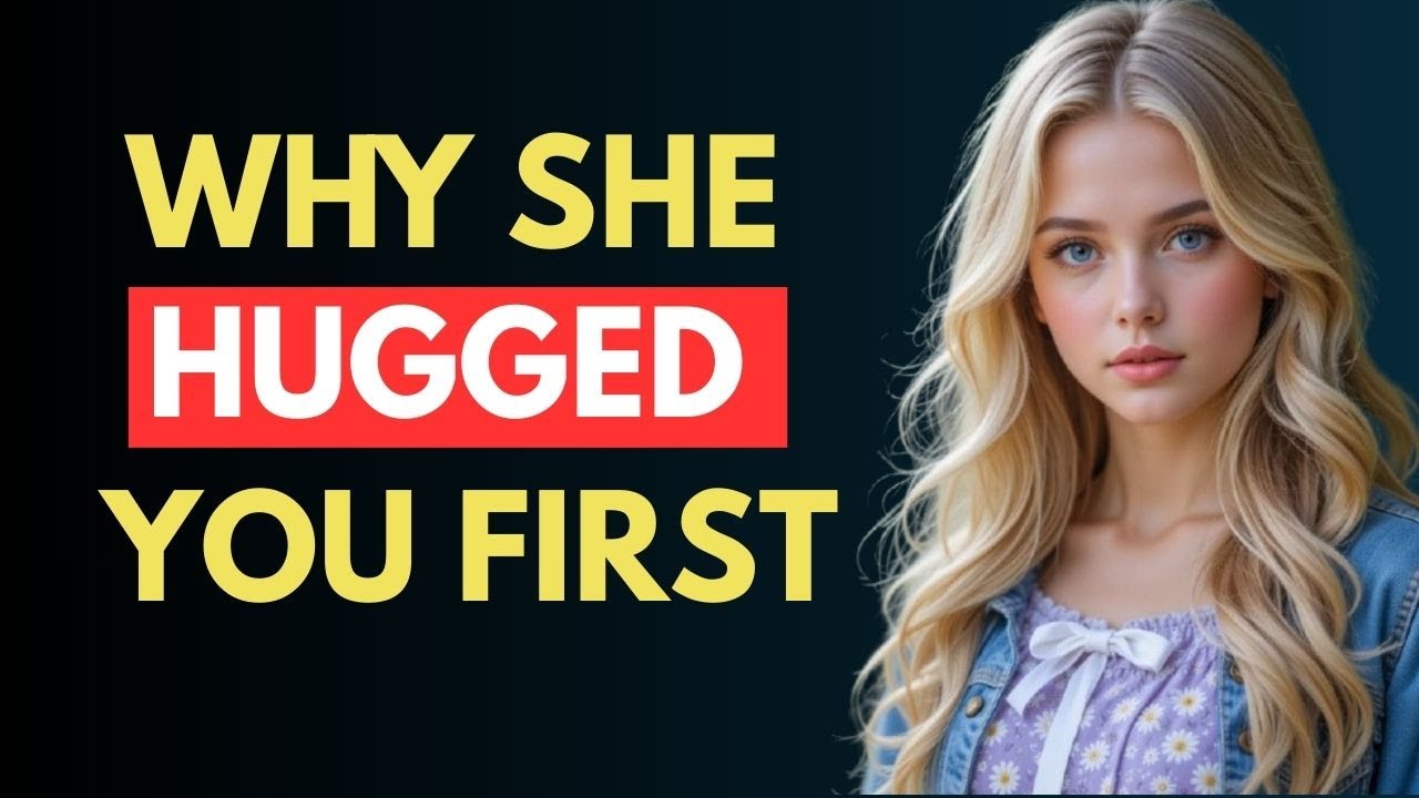 When she hugs you first She sending a message, most man miss this sign FEMALE PSYCHOLOGY