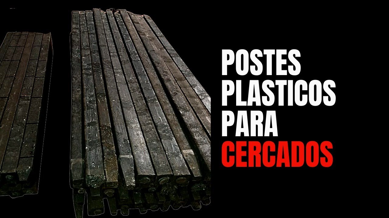 POSTES PLASTICOS PARA CERCADO EXTRUSORA.