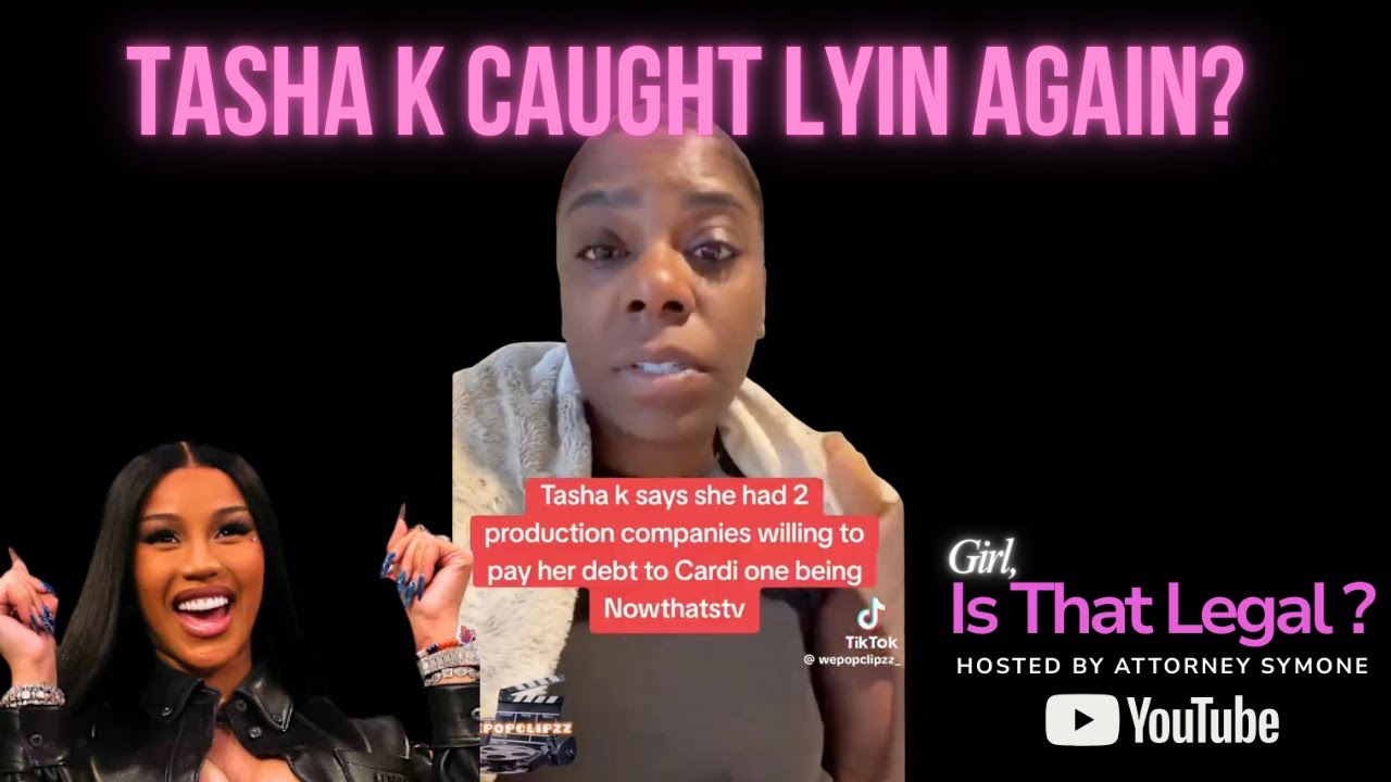 Tasha K Got CAUGHT Lying: “Investors Offered MILLIONS” to Settle With Cardi B?!