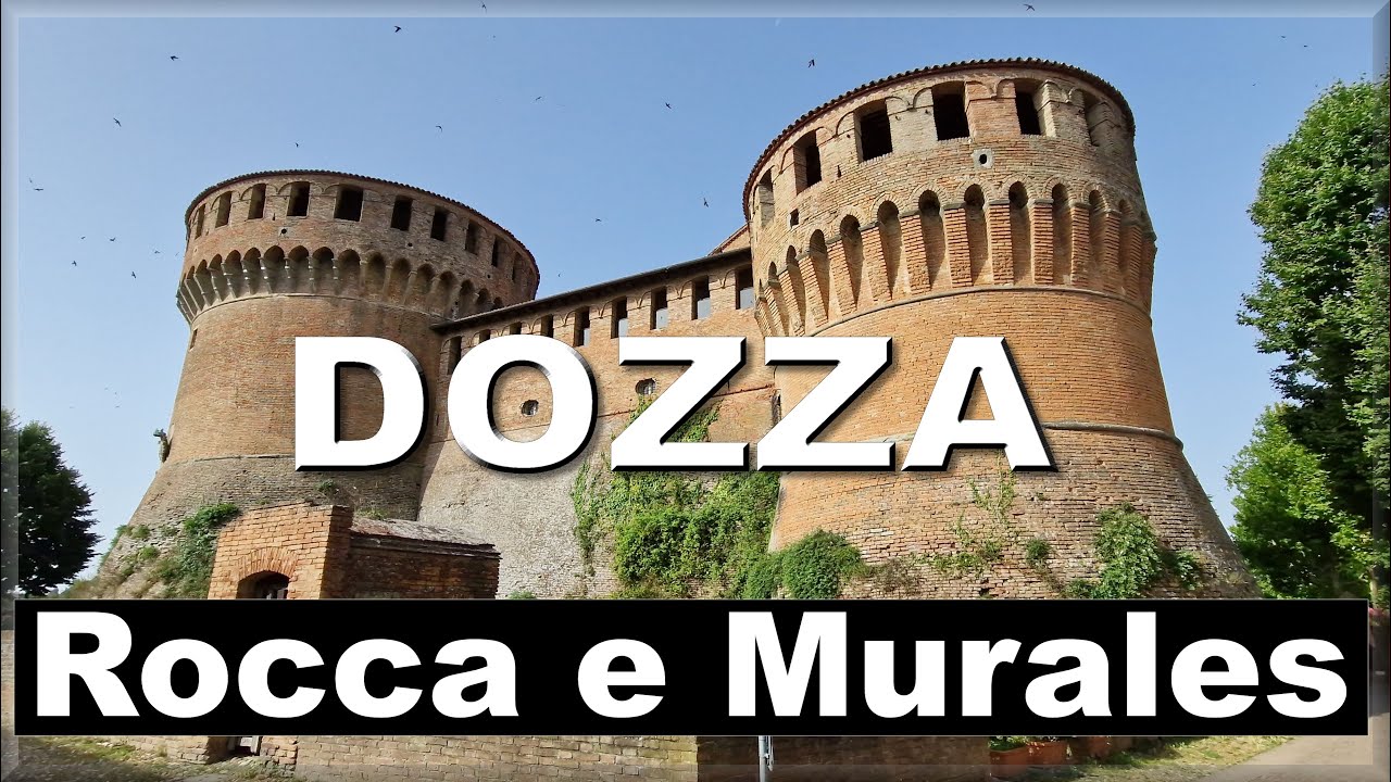 Dozza, tra Murales e la Rocca Sforzesca