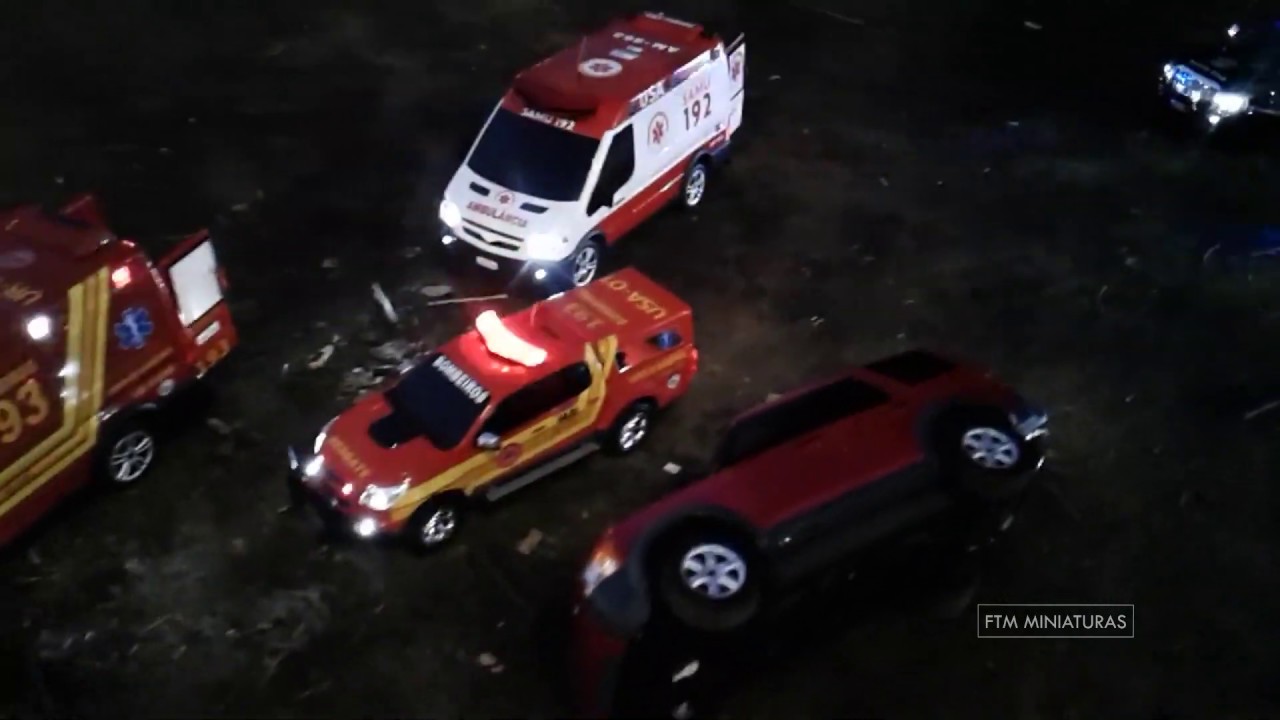 Deu fuga e se deu mal - Miniatura Viatura Policia Civil Parte 2