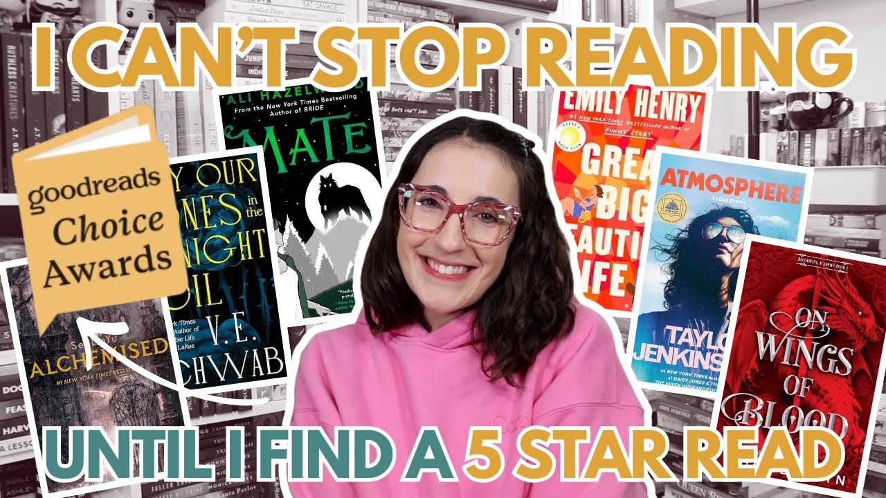 Читаю номинантов премии Goodreads Choice Awards, пока не найду новую любимую книгу 📖🐺✨ Видеоблог ...