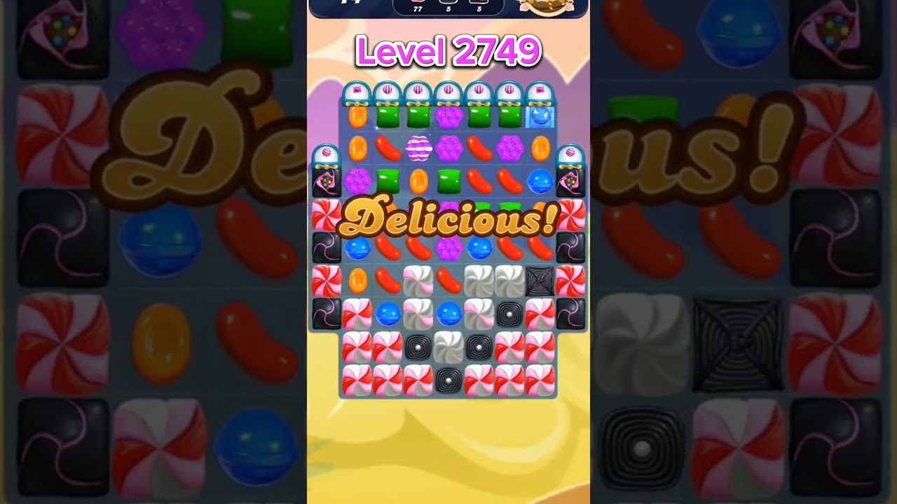 #candycrushsaga #game #level #2749 #shorts