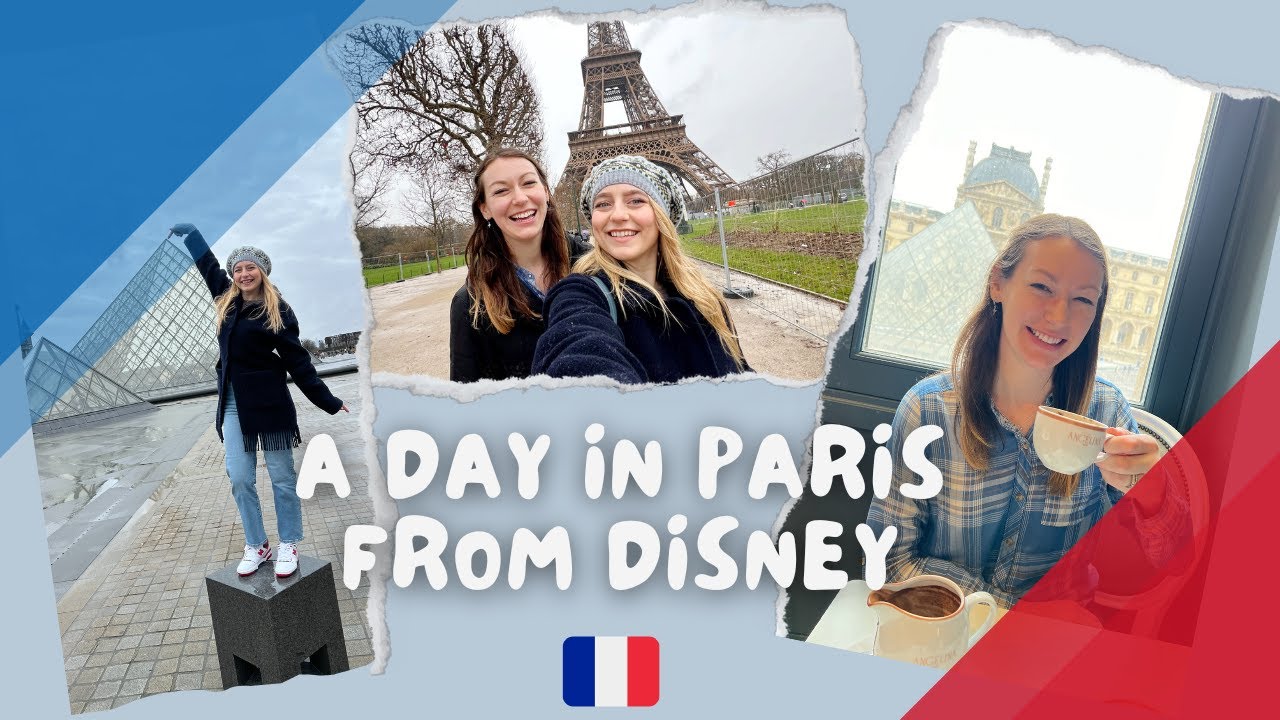 How to Get to Paris from Disney! Eiffel Tower, Louvre Museum, Arc de Triomphe from Disneyland Paris