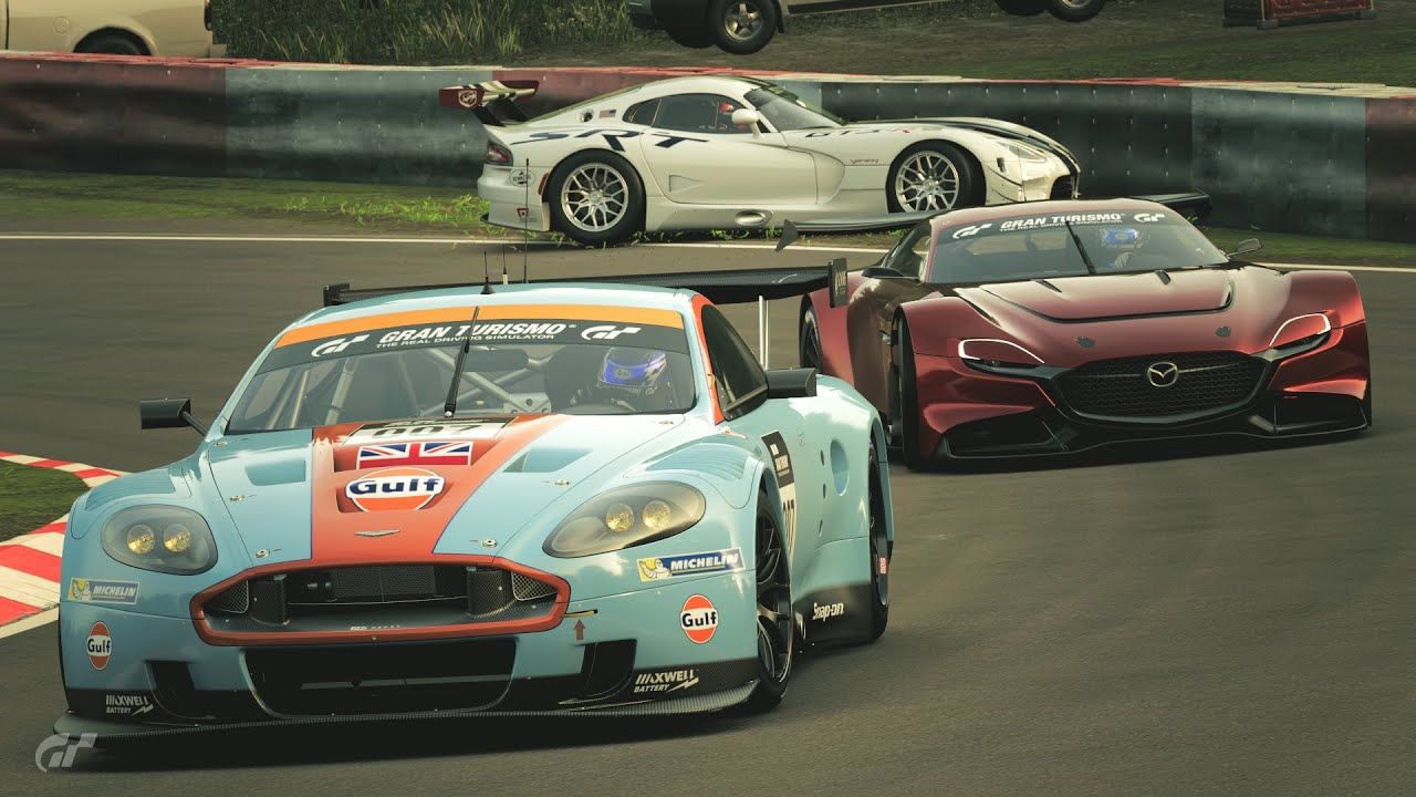 GT7 - World Touring Car 800 (Nürburgring Endurance) | Aston Martin DBR9 GT1 '10 (No Stop Strategy)