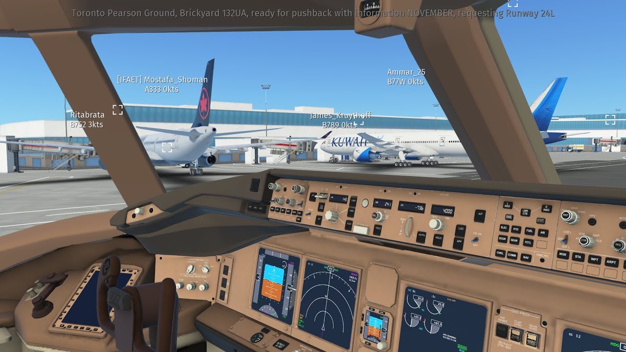 Рейс «Перепозиционирование» | Air Canada Boeing 777-200LR | В Торонто, Infinite Flight Simulator