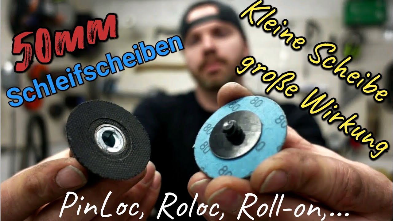 50mm Schleifscheiben PinLoc, Roloc, Roll-on,...
