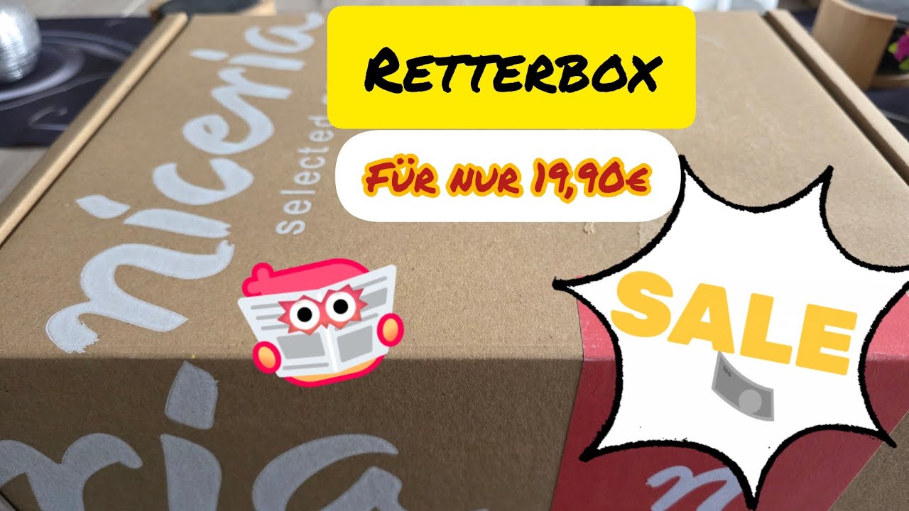 Niceria Retterbox - lohnt sie sich oder nicht ?🍽🥃🍞🫘🍜