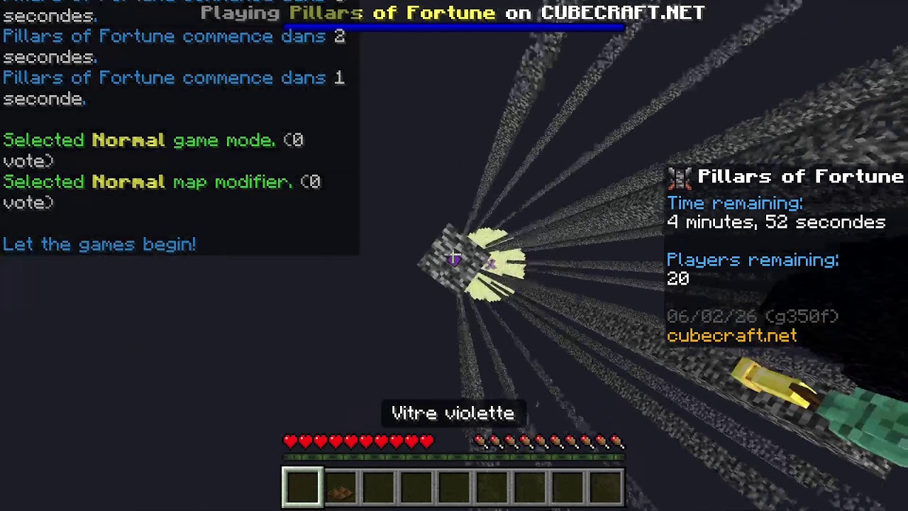 Live Minecraft Pas de commentaire