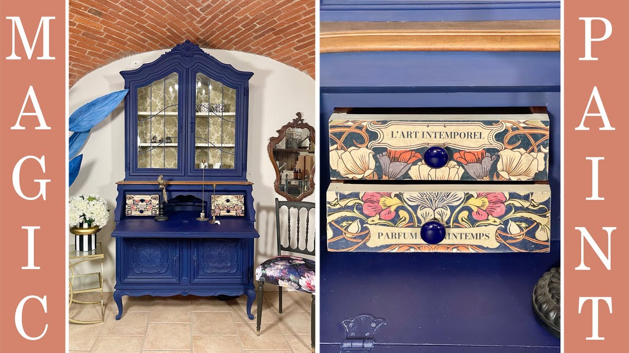 Восстановление и переделка витрины! Как сделать современный предмет мебели! Elisa&MagicPaint