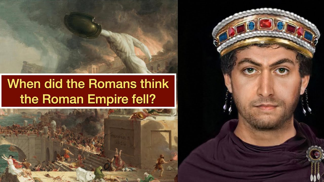 When did the Romans think the Roman Empire fell?