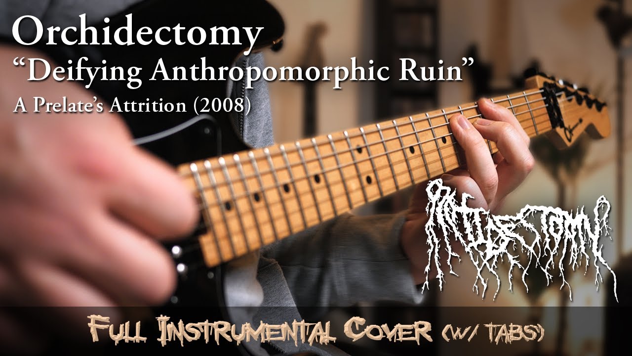 ORCHIDECTOMY - Deifying Anthropomorphic Ruin (Instrumental Cover w/ Tabs)