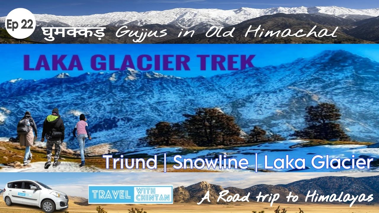 Laka Glacier Trek | Mcleodganj | Triund to Snowline and Laka Glacier Trek with Kids | घुमक्कड़ Gujjus