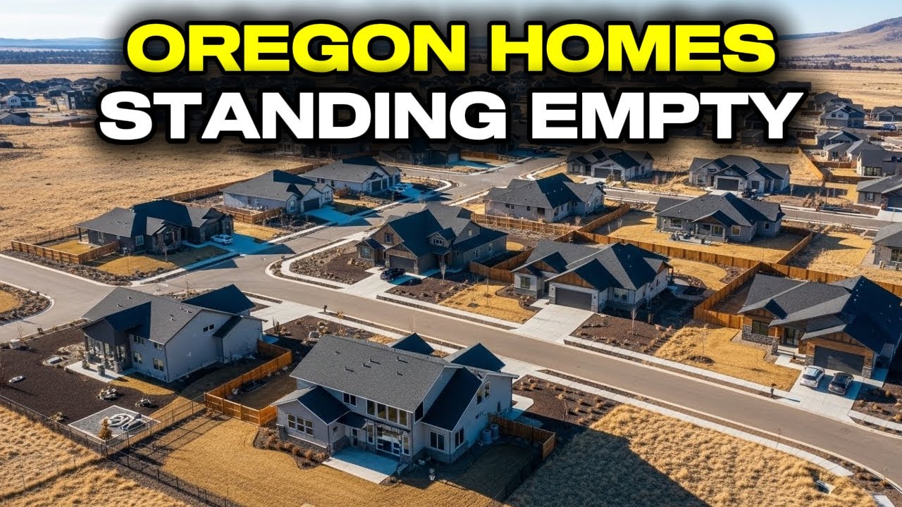 10 Oregon Cities Where Homes Are Sitting Completely Empty