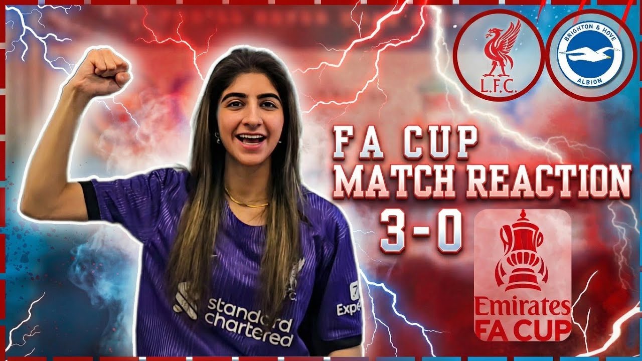 Liverpool DESTROY Brighton in the FA Cup!! | Liverpool 3-0 Brighton
