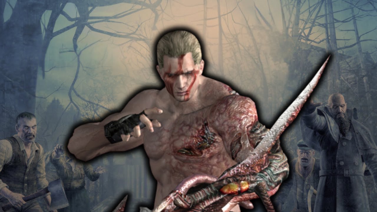 Beating RESIDENT EVIL 4 as KRAUSER!!!