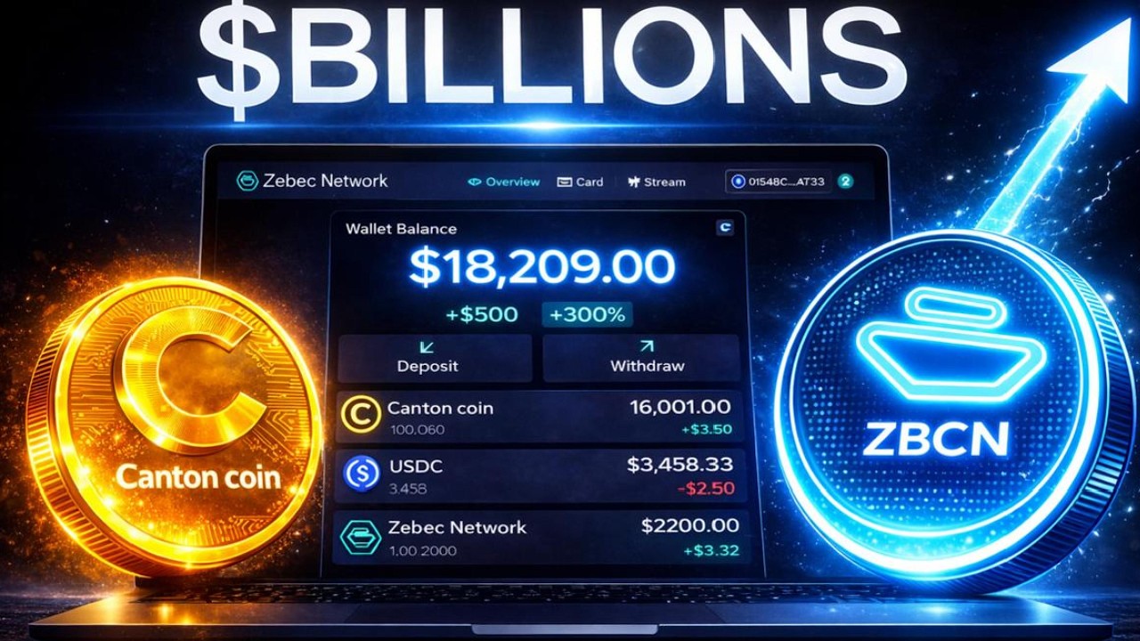 ZBCN & Canton Network Coins About to Explode! (Here's Why)