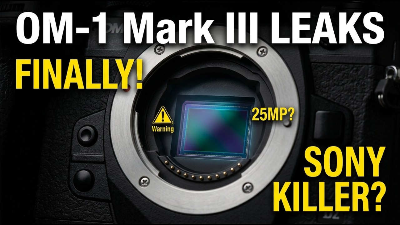 OM-1 Mark III LEAKS: The Sony & Panasonic Killer? 😱
