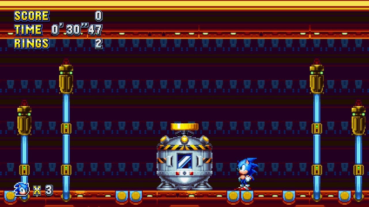 Sonic Mania - Titanic Monarch Act.2 Unused Capsule
