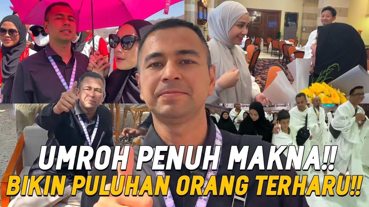 NAGITA DOAIN BISA UMROH SAMA LILY TAHUN DEPAN!RAFFI TERHARU AKHIRNYA UMROH BARENG KARYAWAN ALFAMART