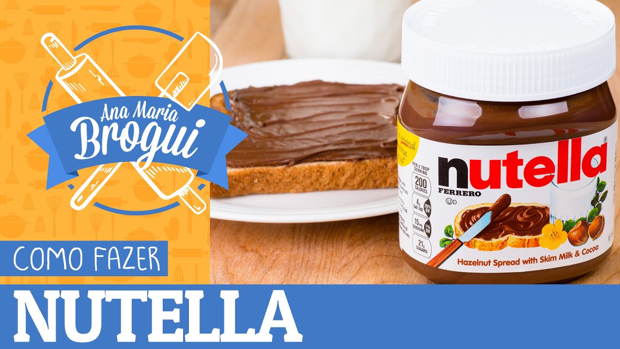 COMO FAZER NUTELLA | #AnaMariaBrogui #57
