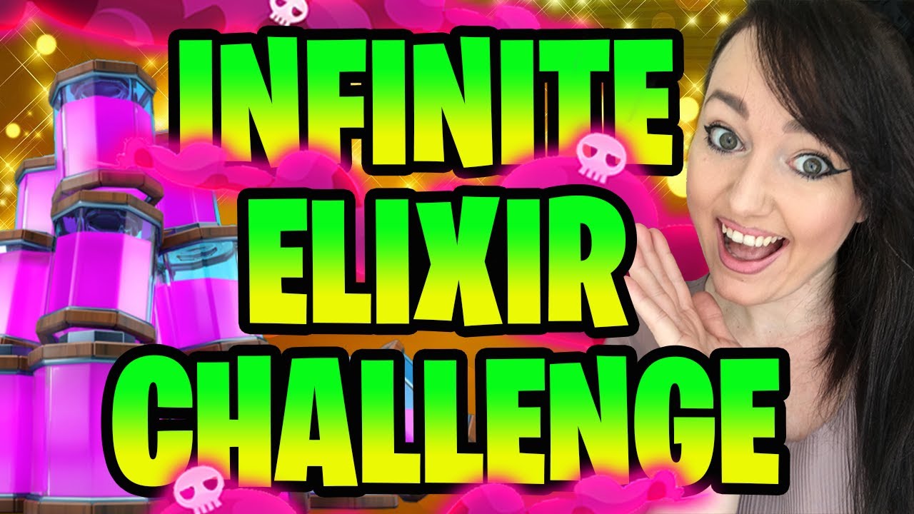 *NEW*  BEST DECK for LEGENDARAY`S INFINITE ELIXIR CHALLENGE in CLASH ROYALE 2020