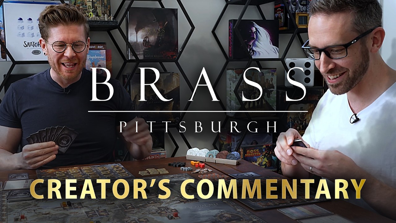 Brass: Pittsburgh &mdash; 2-Player Playthrough with Creator Commentary