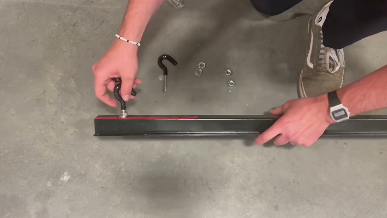Velocirax Garage Bracket installation