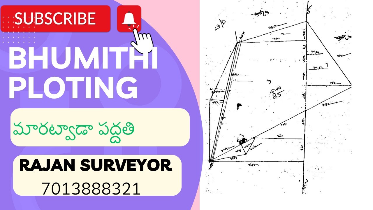 BHUMITHI PLOTING IN MARTWADA SYSTEM//BHUMITHI//CAD//CIVIL SURVEYOR