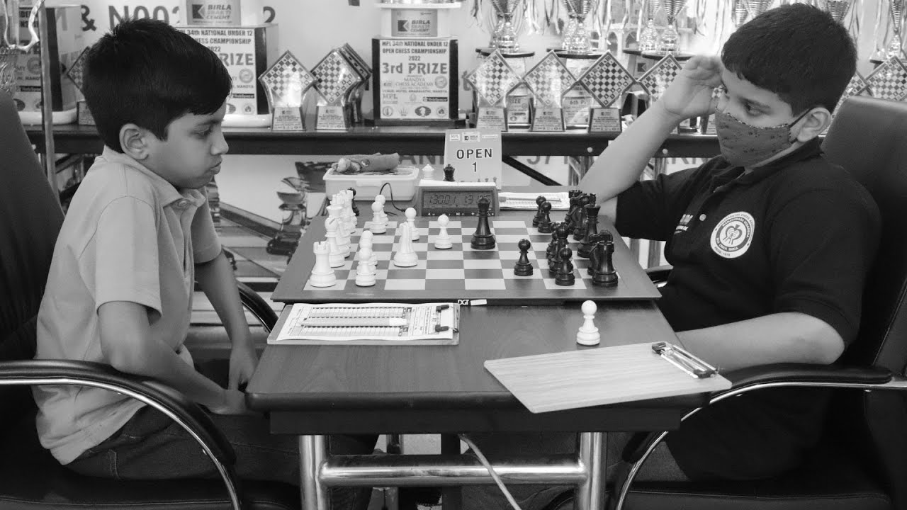 This insane game was played at the under-12 nationals | Ethan Vaz vs Aansh Nerurkar