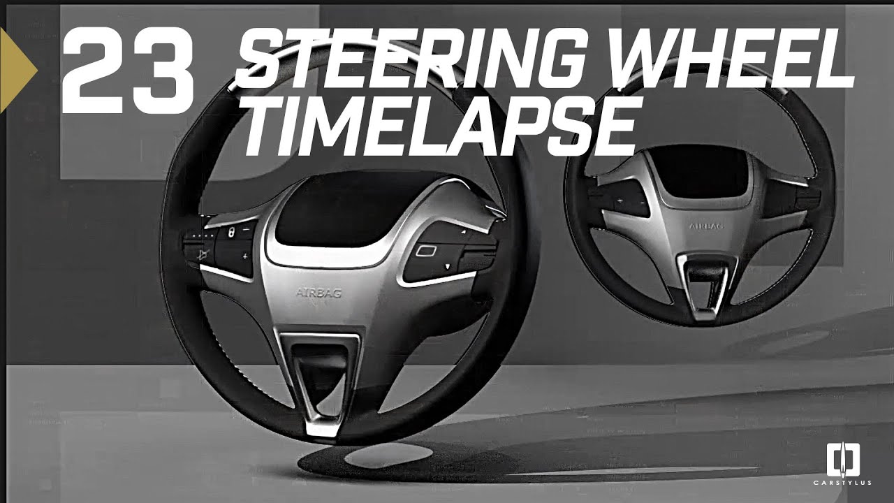 Modeling a Steering Wheel in Zbrush - Timelapse