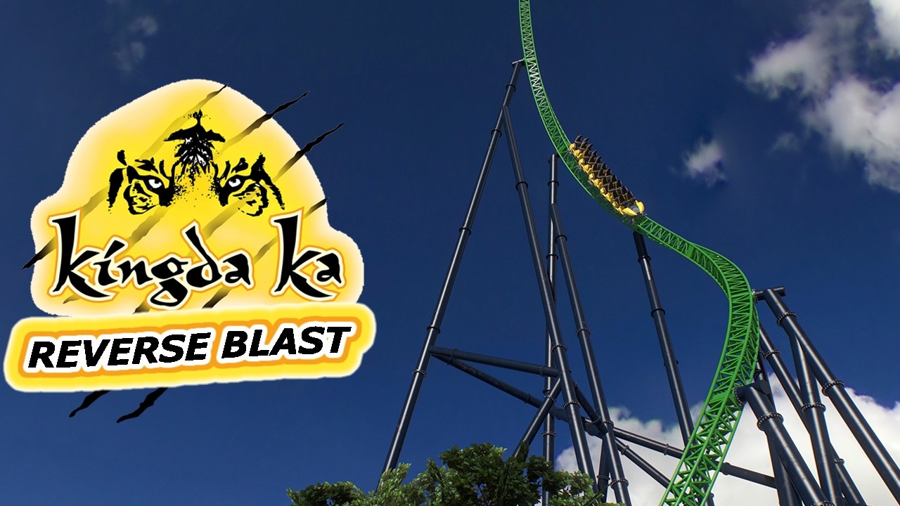 Kingda Ka: Reverse Blast - Six Flags Great Adventure