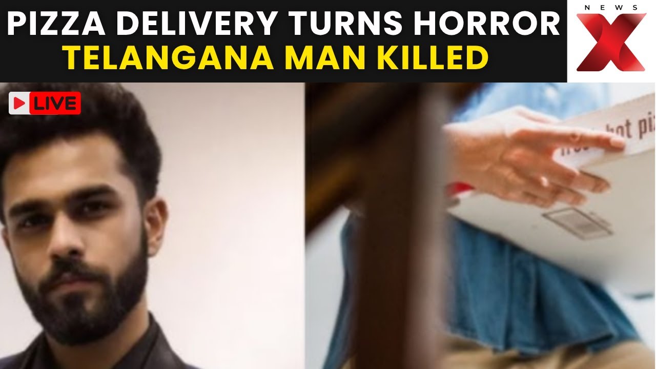 Pizza Delivery Shooting US LIVE: Telangana Man Killed in Fake Order Attack | NewsX