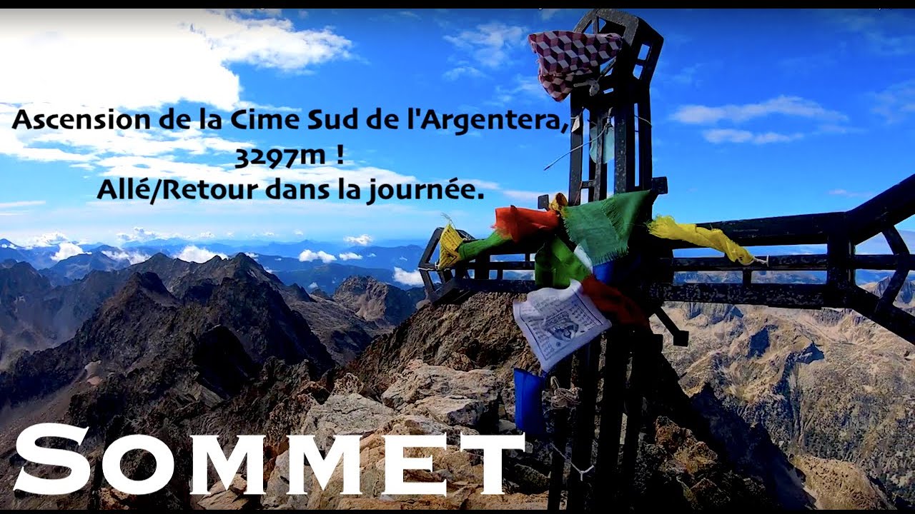Ascension de la Cime Sud de l'Argentera, 3297m ! Allé/Retour dans la journée.