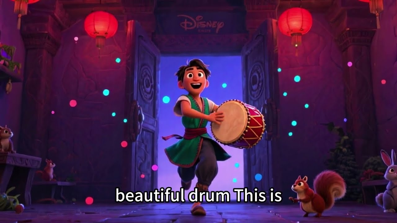 The Boy and the Drum | Heartwarming Indian Folk Tale for Kids | Story About Kindness and Giving