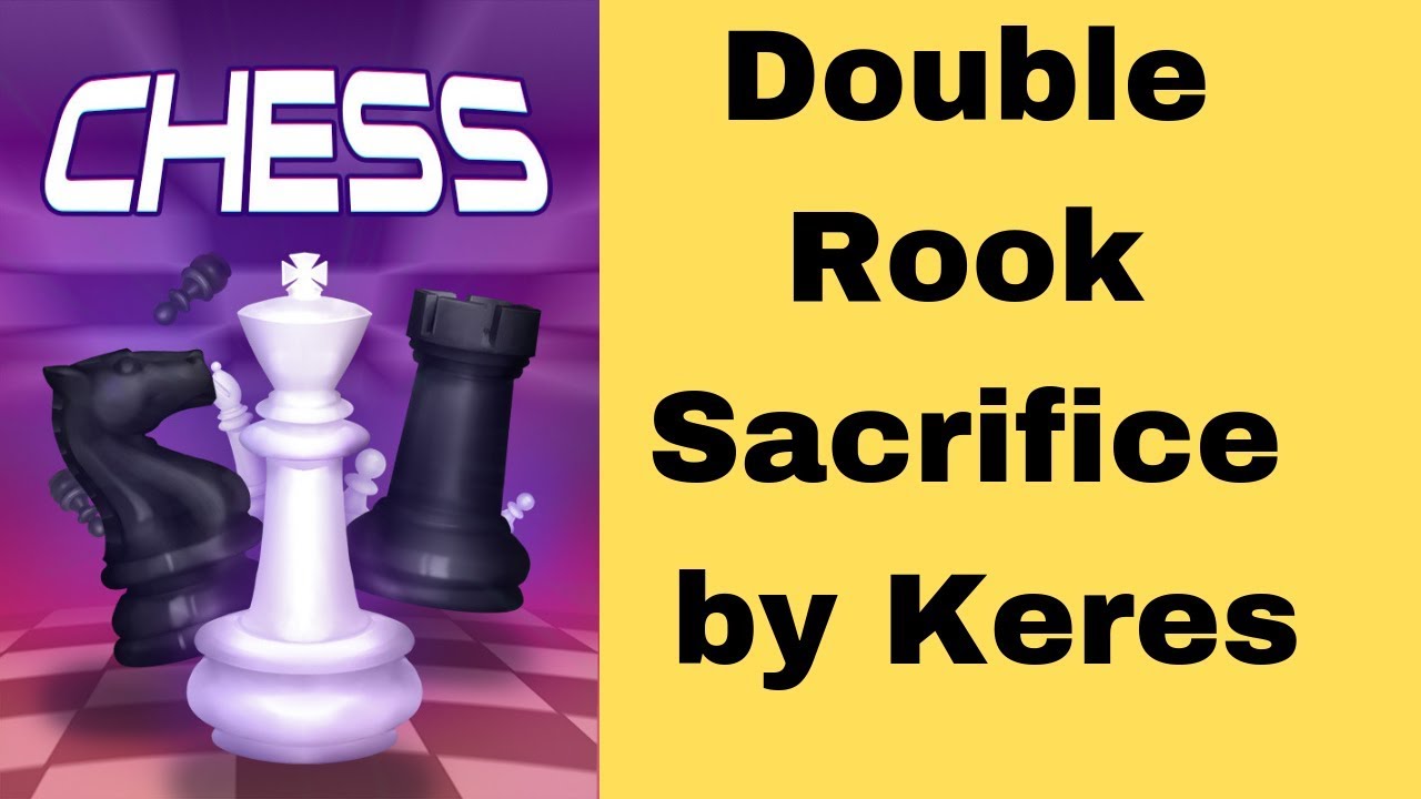 Double Rook Sacrifice by Paul Keres | Amazing Chess Game - Paul Keres vs Laszlo Szabo
