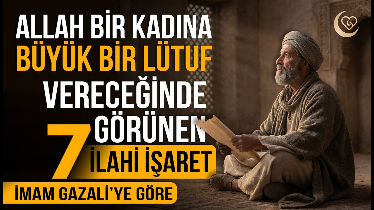 Allah Kadına Hayatını Değiştirecek Bir Lütuf Vereceğinde Görülen 7 İlahi İşaret! İmam Gazali'ye Göre