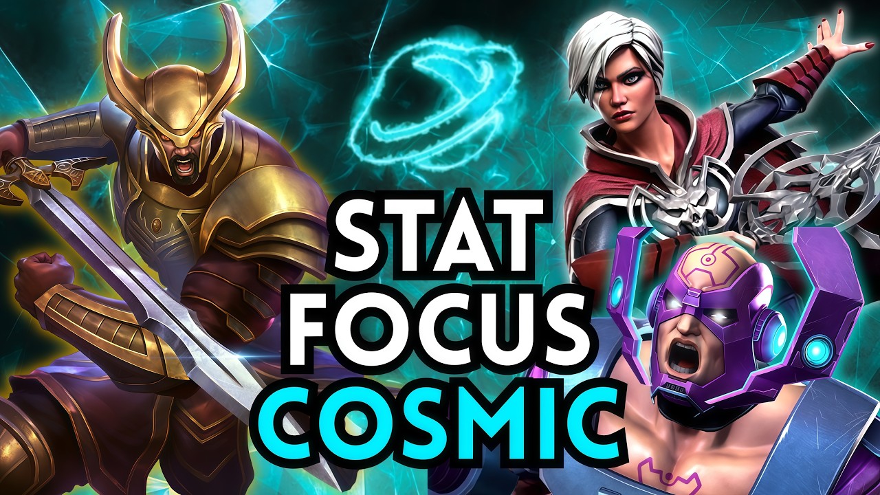 Cosmic Champions NEED This to DOMINATE! (Stat Focus & Relics) MCOC