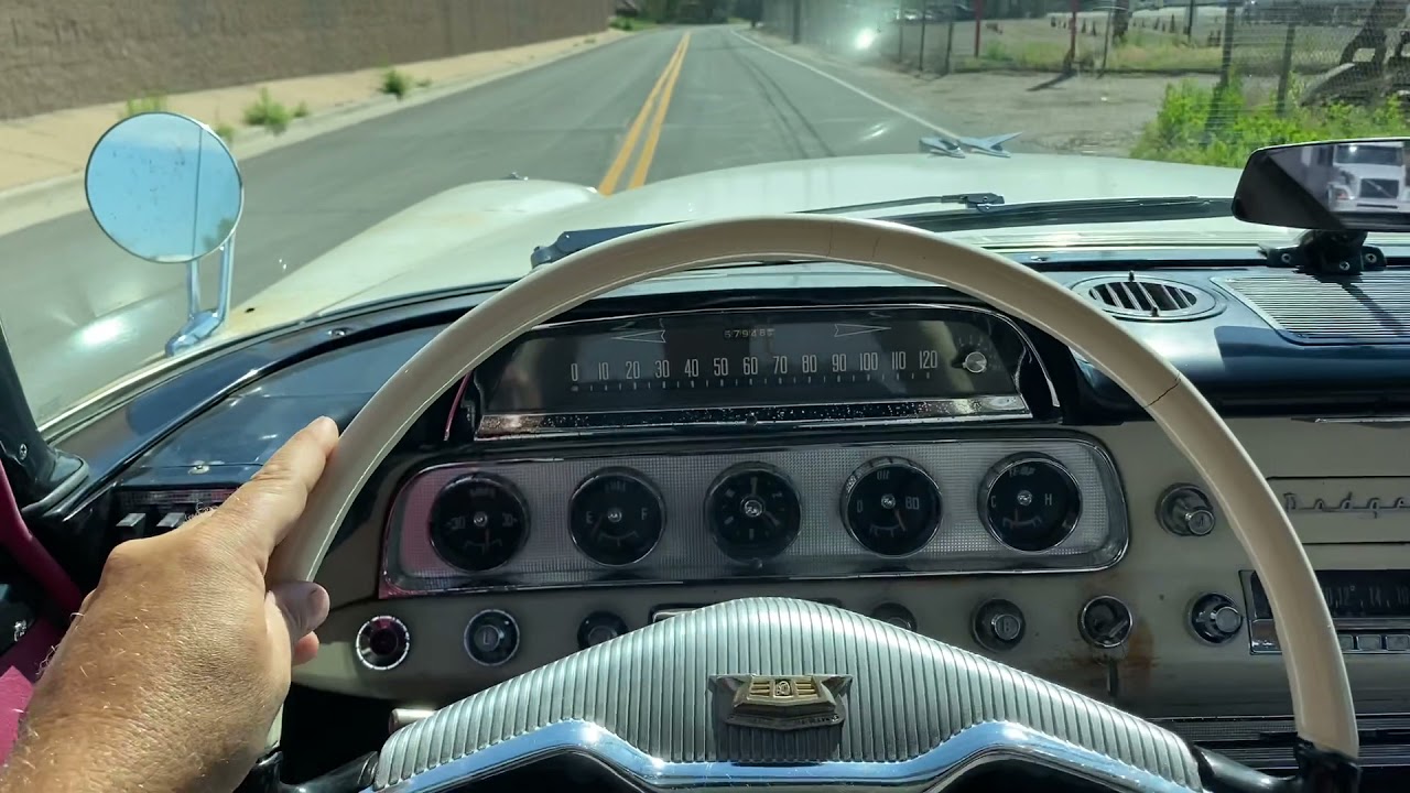 1957 Dodge Coronet D500 DRIVING VIDEO
