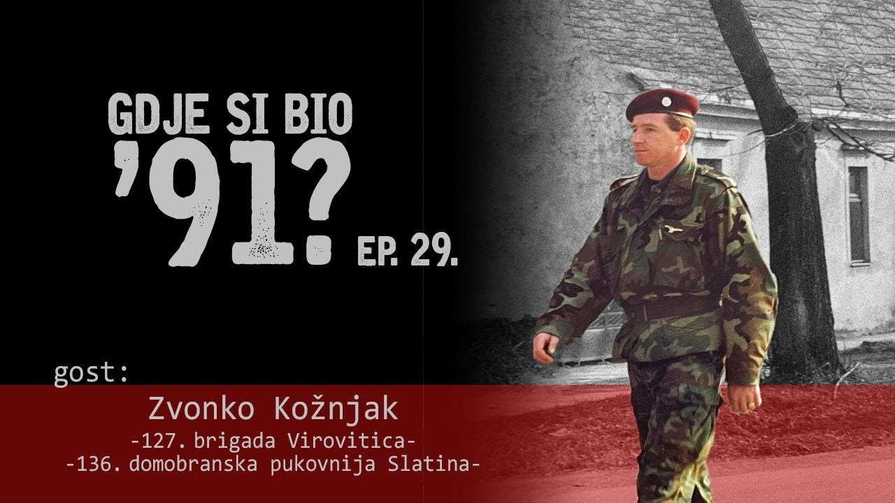 GDJE SI BIO '91? - Zvonko Kožnjak 