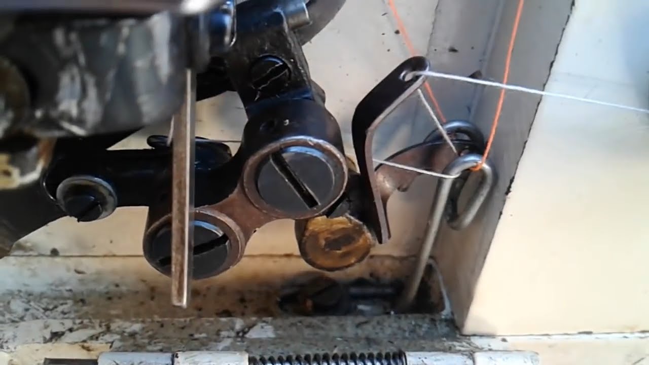 Como enhebrar la overlock casera CORRECTAMENTE | mecanica confeccion