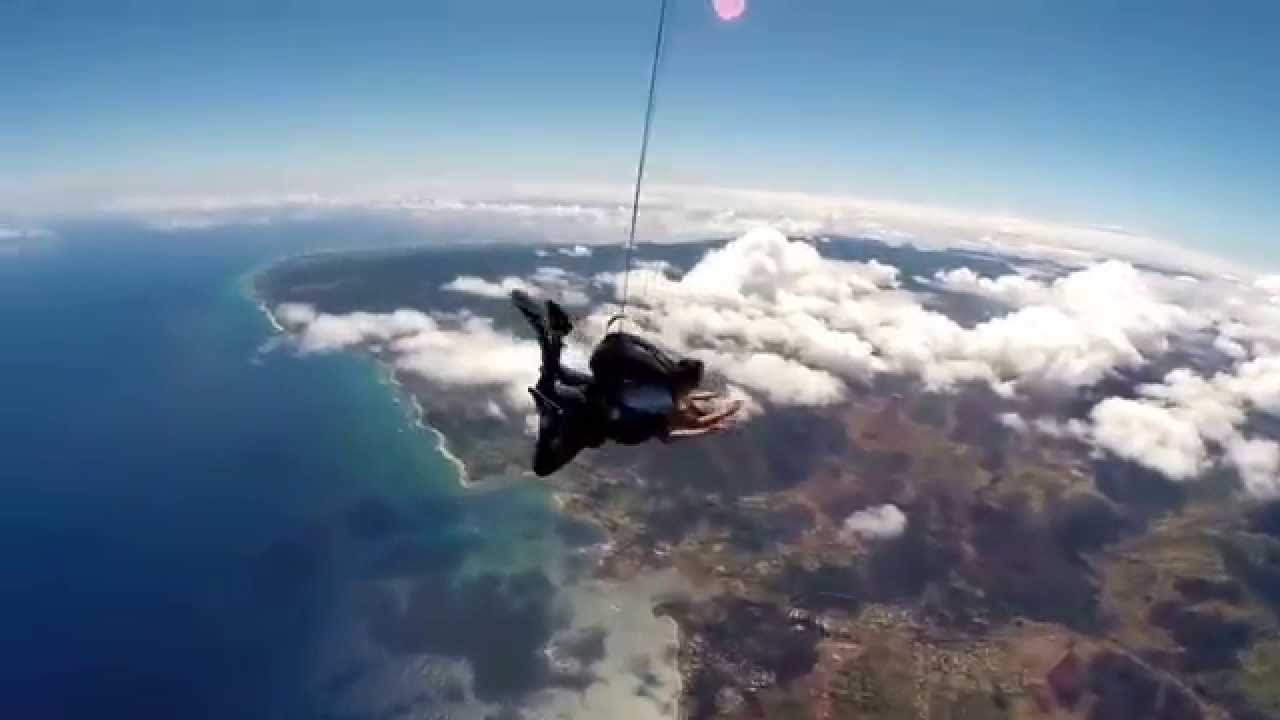 Abbi tries skydiving on Oahu