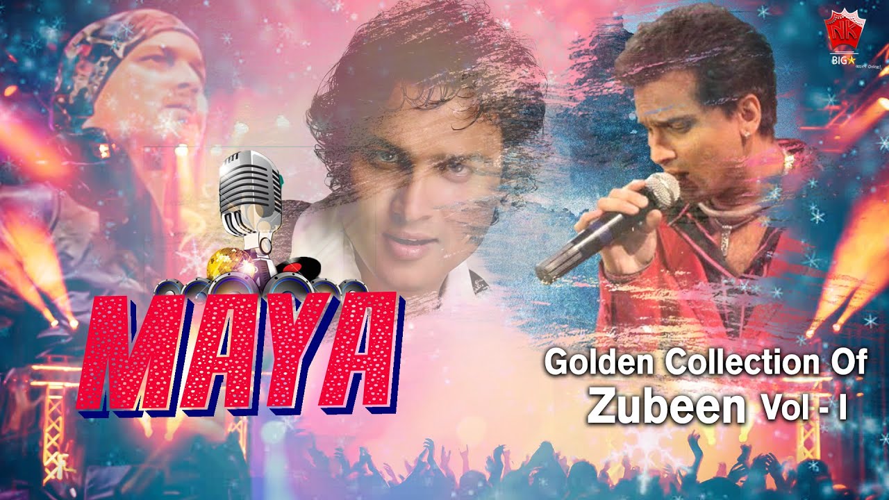 MAYA MATHU | GOLDEN COLLECTION OF ZUBEEN GARG | ASSAMESE LYRICAL VIDEO SONG | MAYA