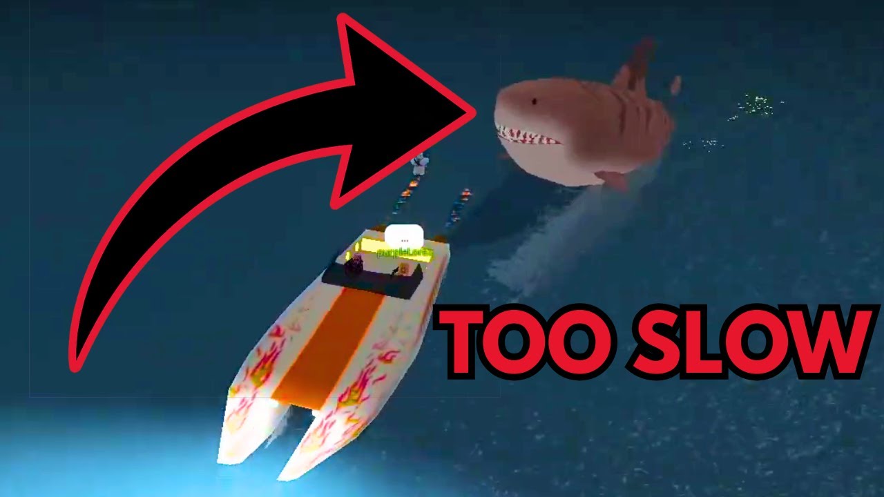 This BOAT is INSANELY FAST! (Roblox SharkBite)