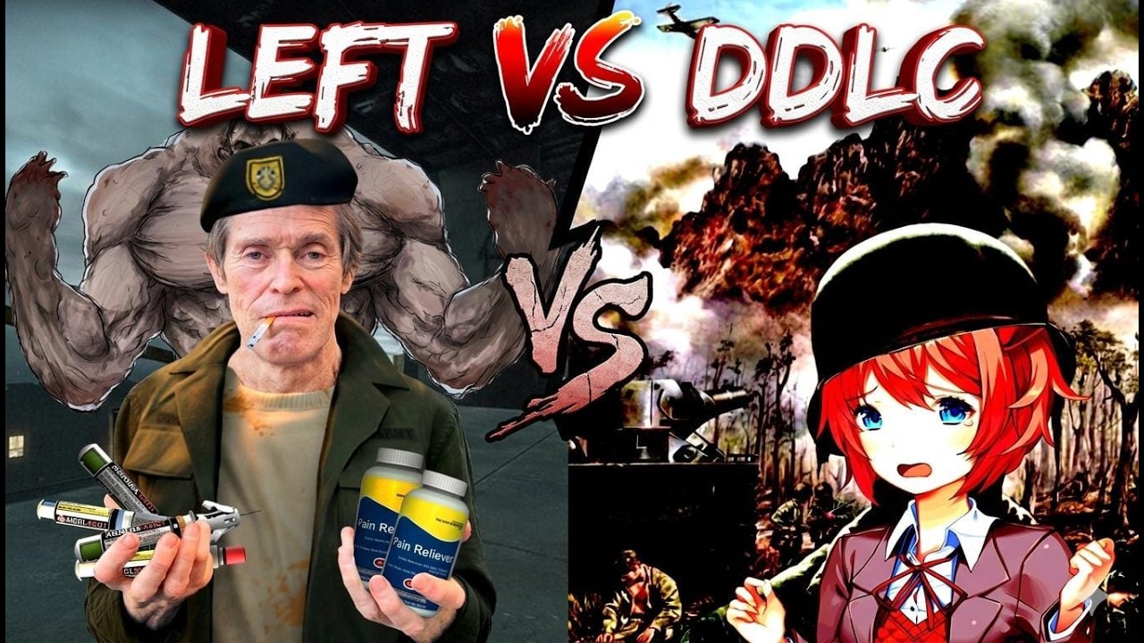 LEFT VS DDLC MODS (MI MICROFONO SIGUE SIENDO BODRIO