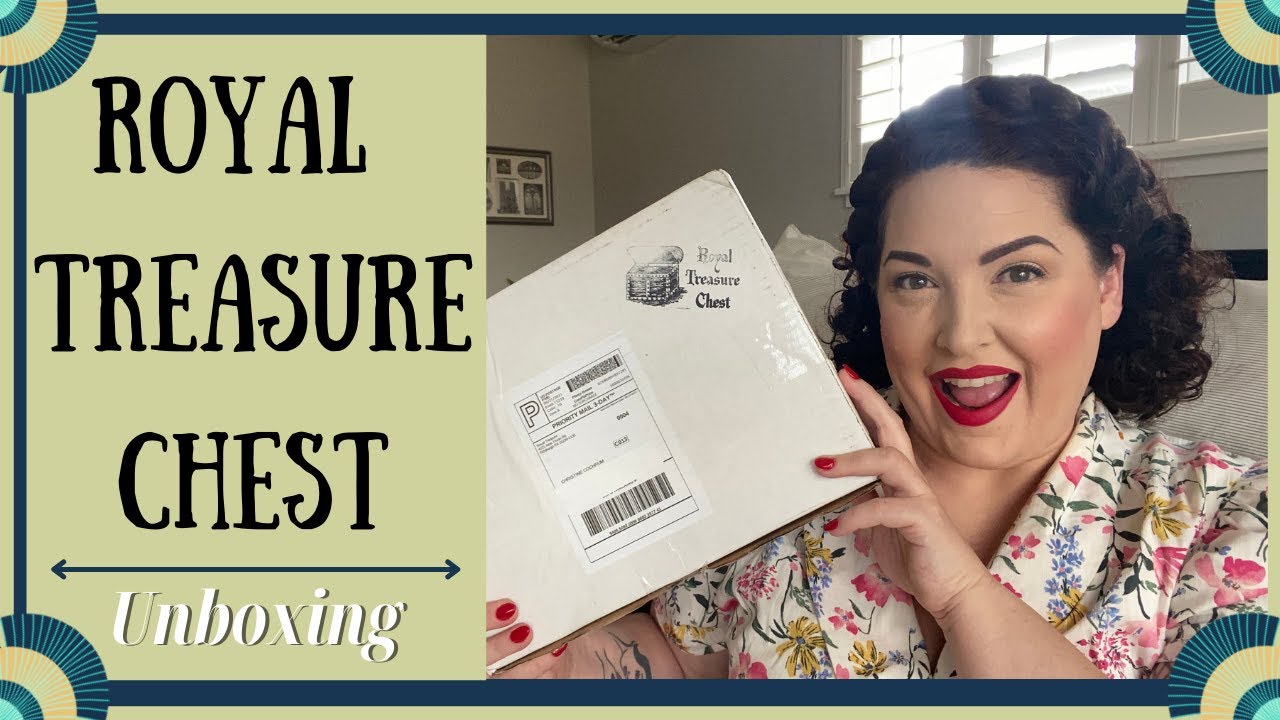 Vintage Subscription Unboxing - Royal Treasure Chest {Box 1}