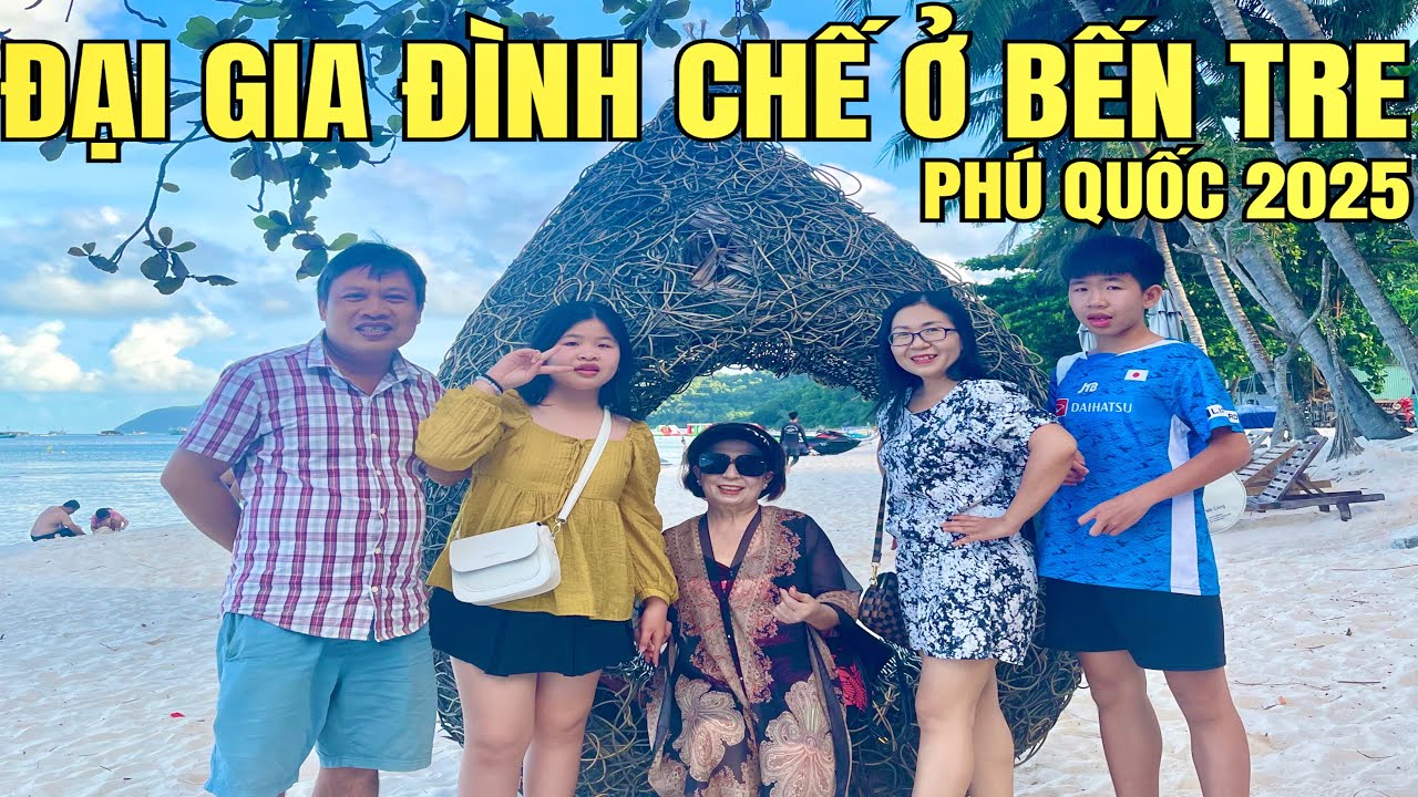 Đón Đại Gia Đình Chế Ở ( Sài Gòn ) Ở Bến Tàu Phú Quốc Ở Villa Liên Tho 2025